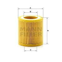 Фильтр масляный MANN-FILTER HU 8011 Z